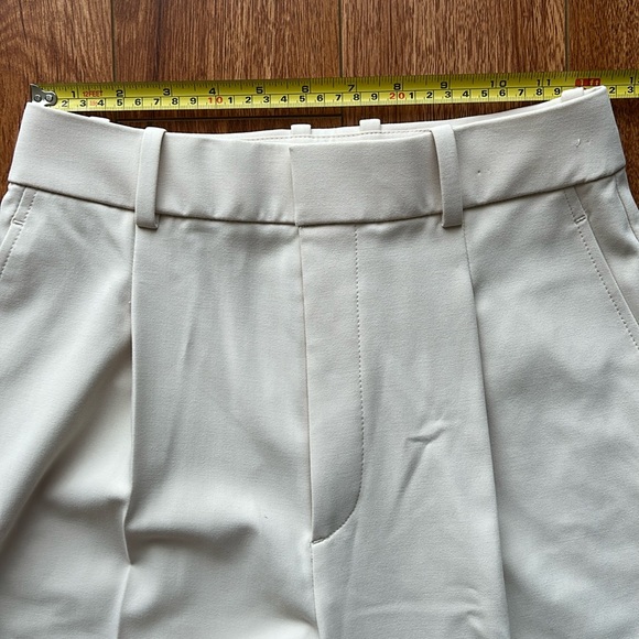 Uniqlo Pleated Wide Pants Ivory in XS EUC - Picture 5 of 7